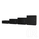 S-Link Rackszekrény - 9U 19" fali (400x530x400mm, Flatpack, fekete)