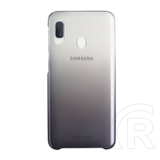 SAMSUNG Samsung Galaxy A20e (SM-A202F) műanyag telefonvédő (színátmenet) fekete