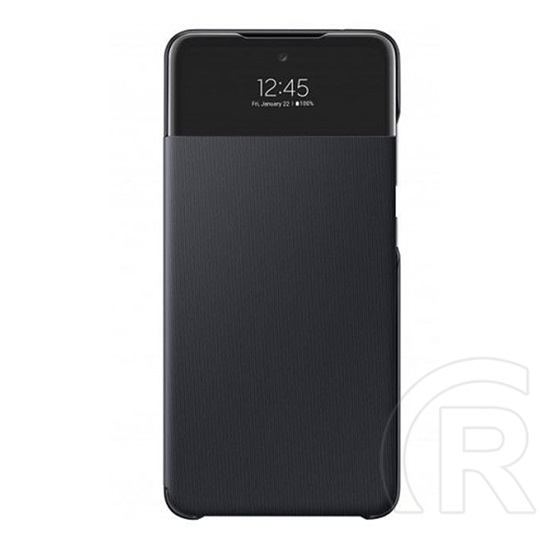 SAMSUNG Samsung Galaxy A32 4G (SM-A325) tok álló (aktív Flip, oldalra nyíló, hívószámkijelzés, Smart View Cover) fekete