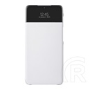 SAMSUNG Samsung Galaxy A72 (SM-A726F) tok álló (aktív Flip, oldalra nyíló, hívószámkijelzés, Smart View Cover) fehér