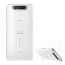 SAMSUNG Samsung Galaxy A80 (SM-A805F) műanyag telefonvédő (dupla rétegű, gumírozott) fehér