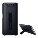 SAMSUNG Samsung Galaxy A80 (SM-A805F) műanyag telefonvédő (dupla rétegű, gumírozott) fekete