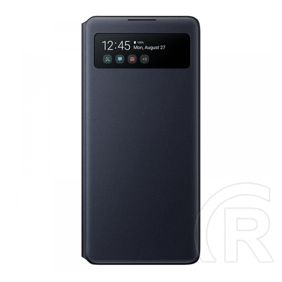 SAMSUNG Samsung Galaxy S10 Lite (SM-G770F)  tok álló (aktív Flip, hívószámkijelzés, Smart View Cover) fekete