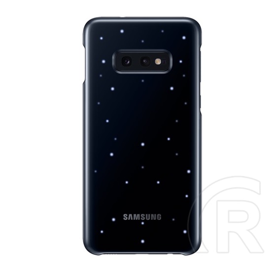 SAMSUNG Samsung Galaxy S10e (SM-G970) műanyag telefonvédő (ultravékony, LED világítás) fekete