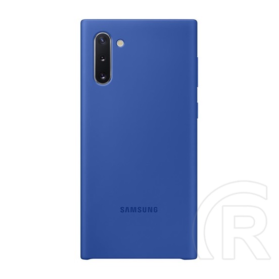 SAMSUNG műanyag telefonvédő ( Samsung Galaxy Note 10 (SM-N970F) szilikon betét) kék