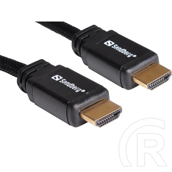 SANDBERG HDMI kábel (HDMI 2.0, 19M-19M, 2 m, fekete)