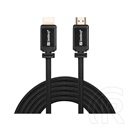 SANDBERG HDMI kábel (HDMI 2.0, HDMI dugó / dugó, 5 m, fekete)