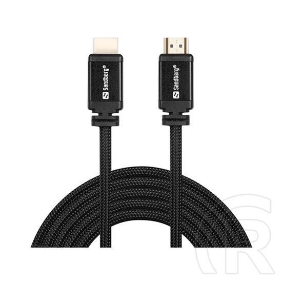 SANDBERG HDMI kábel (HDMI 2.0, HDMI dugó / dugó, 5 m, fekete)
