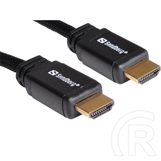 SANDBERG HDMI kábel (HDMI 2.0, HDMI dugó / dugó, 5 m, fekete)