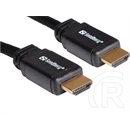 SANDBERG HDMI kábel (HDMI 2.0, HDMI dugó / dugó, 5 m, fekete)