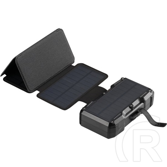 SANDBERG hordozható akkumulátor Solar (27000 mAh, 15W mágneses vezeték nélküli töltés, PD20W USB-C, 22.5W USB-A x2, nape