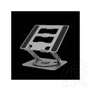 SBOX CP-32 asztali notebook állvány (10"-17", 360° forgatható, 5 kg, alumínium, szilikon, szürke)