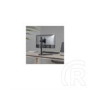 SBOX LCD-F012-2 asztali monitortartó konzol (17"-32", VESA 75x75-100x100, 1 monitor, 9 kg/monitor, dönthető, forgatható,