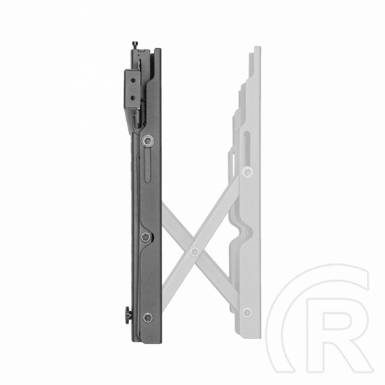 SBOX LVW02-46F videófal mátrix fali konzol (37"-70", VESA 200x200-600x400, max. 45 kg, fal távolság 56-215 mm, fekete)