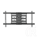 SBOX PLB-61486 fali konzol (43"-90", VESA 300x200-800x400, max. 60 kg, dönthető, forgatható, fekete)