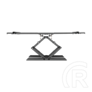 SBOX PLB-61486 fali konzol (43"-90", VESA 300x200-800x400, max. 60 kg, dönthető, forgatható, fekete)