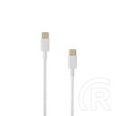 SBOX USB kábel (C dugó / C dugó, 1 m, fehér)