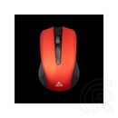 SBOX WM-109R vezeték nélküli egér (1000 DPI, 3 gomb, optikai, 2,4 GHz USB, piros)