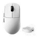 SCYROX V8 optikai USB / vezeték nélküli gaming egér (fehér)