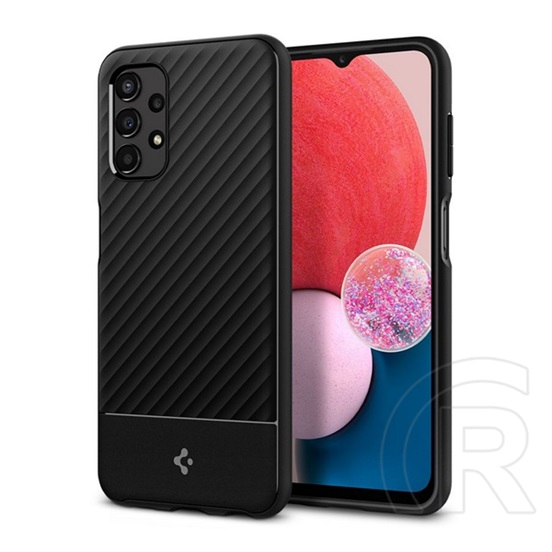 SPIGEN Samsung Galaxy A13 4G (SM-A135F / A137F) core armor védő (közepesen ütésálló, kamera védelem) fekete