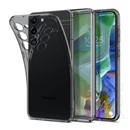 SPIGEN Samsung Galaxy S23 Plus (SM-S916) liquid crystal szilikon védő (közepesen ütésálló, légpárnás sarok) szürke