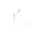 Samsung Combo Type-C & Micro USB kábel 1,5m (fehér)