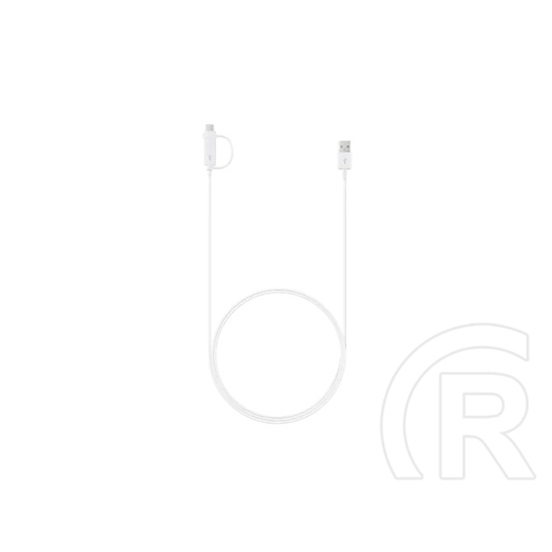 Samsung Combo Type-C & Micro USB kábel 1,5m (fehér)