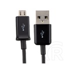 Samsung USB 2.0 adat- és töltőkábel (A dugó / micro-B dugó, 1 m, fekete)