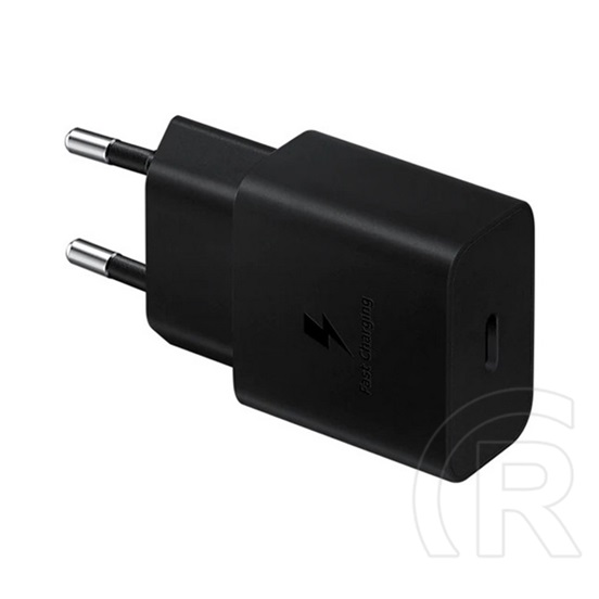 Samsung EP-T1510 hálózati töltő adapter (USB-C aljzat, 5V / 2000mA, 15W, gyorstöltés, fekete)