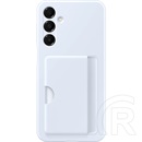 Samsung Galaxy A16 4G (SM-A165) szilikon telefonvédő (kártyazseb) kék