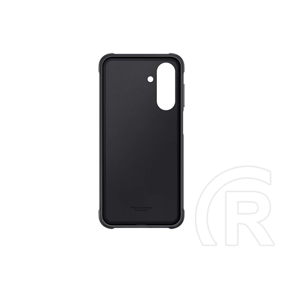 Samsung Galaxy A26 5G (SM-A266) műanyag telefonvédő (dupla rétegű, gumírozott) fekete