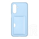 Samsung Galaxy A26 5G (SM-A266) szilikon telefonvédő (kártyazseb) világoskék