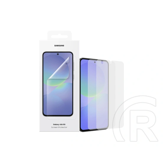 Samsung Galaxy A36 5G (SM-A366) képernyővédő fólia 2db (törlőkendő + segédkeret) átlátszó