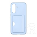 Samsung Galaxy A36 5G (SM-A366) szilikon telefonvédő (kártyazseb) világoskék
