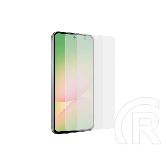 Samsung Galaxy A56 5G (SM-A566) képernyővédő fólia 2db (törlőkendő + segédkeret) átlátszó