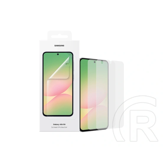Samsung Galaxy A56 5G (SM-A566) képernyővédő fólia 2db (törlőkendő + segédkeret) átlátszó