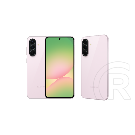Samsung Galaxy A56 5G mobiltelefon (Dual-SIM, 8/128 GB, király rózsaszín)
