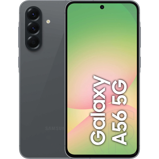 Samsung Galaxy A56 5G mobiltelefon (Dual-SIM, 8/256 GB, grafitszürke)