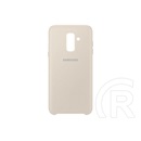 Samsung Galaxy A6+ Dual Layer Cover tok (arany)
