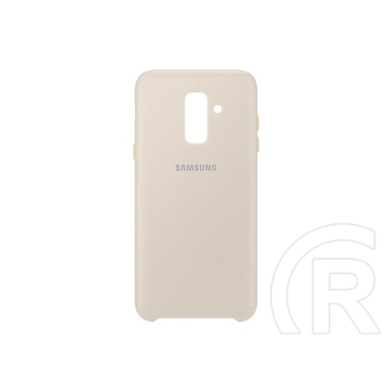 Samsung Galaxy A6+ Dual Layer Cover tok (arany)