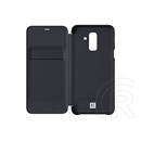 Samsung Galaxy A6+ Wallet Cover tok (fekete)