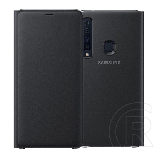 Samsung Galaxy A9 Flip Wallet tok (fekete)