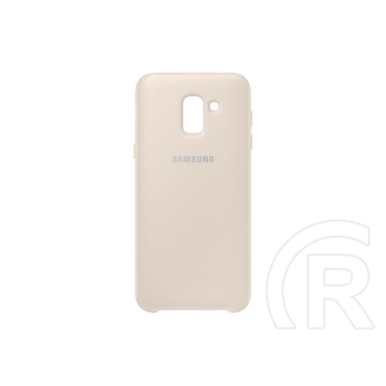 Samsung Galaxy J6 Dual Layer Cover tok (arany)
