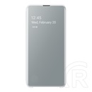 Samsung Galaxy S10e Clear View Cover tok (fehér)