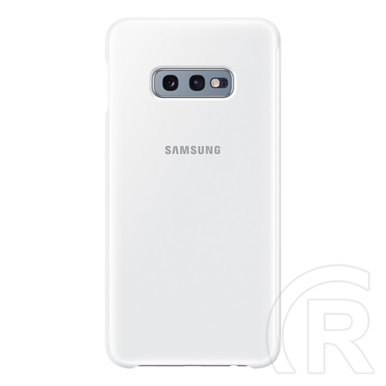 Samsung Galaxy S10e Clear View Cover tok (fehér)