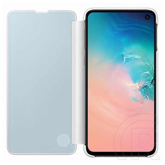 Samsung Galaxy S10e Clear View Cover tok (fehér)