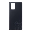 Samsung Galaxy S10 Lite szilikon hátlap (fekete)