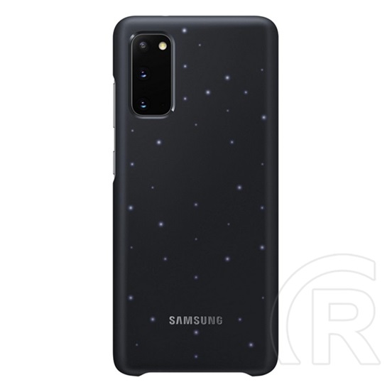 Samsung Galaxy S20 LED Cover tok (fekete)