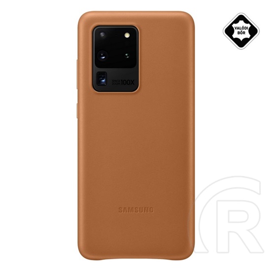 Samsung Galaxy S20 Ultra bőr tok (barna)