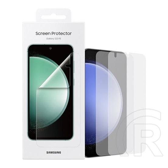 Samsung Galaxy S23 FE (SM-S711) képernyővédő fólia 2db (törlőkendő + segédkeret) átlátszó